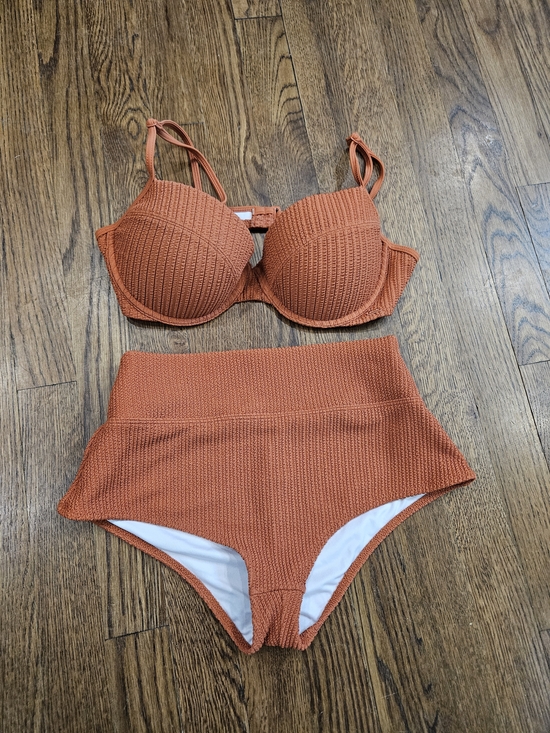 PINK Victoria's Secret Other - PINK Victoria's Secret Rust-Orange Bikini Set New